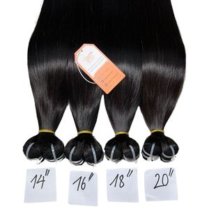 Extensiones de Cabello Humano Remy Indio, Lisas, Doblemente Tramadas, Sin Procesar, Disponibles en Todos los Colores - Product Image 4