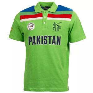 Cricket Team Shirt Manches Courtes Hommes Impression Numérique Col Tricoté Sublimé PK - Product Image 6