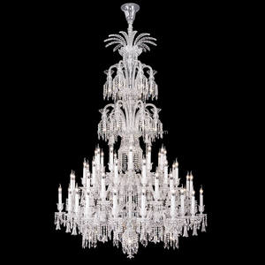 European Large 73-lights Bell Candle Asfour Crystal Chandelier for Museum Hotel Lobby Foyer Entrance <strong>Hall</strong> Bacarat Lighting - Product Image 1