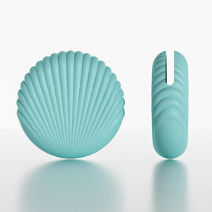 Cross-border Best-selling Silicone Beauty Blender <b>Storage</b> Bag Shell-shaped Dust-proof Breathable Puff Holder Portable Waterproof - Product Image 6