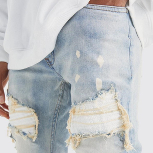 กางเกงยีนส์คาร์โก้สำหรับผู้ชายกางเกงยีนส์แบบคลาสสิกสำหรับผู้ชายกางเกงยีนส์2025แบบพรีเมี่ยม - Product Image 6