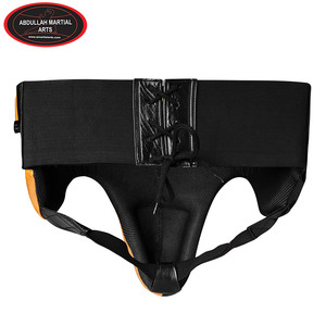 Protector Inguinal de Cuero PU Hecho a Mano con Logotipo Personalizado 2026, Producto Único de ABDULLAH MARTIAL ARTS - Product Image 3