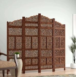 New Design Decorative 3 Panel Wooden <strong>Partition</strong> Wall for Living Room <strong>Partition</strong> and Home Decoration - Product Image 6