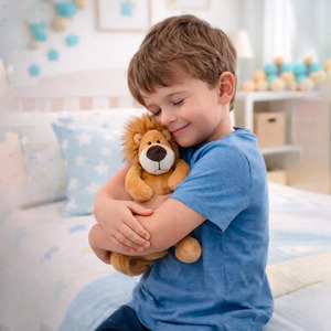 Soft Plush <b>Lion</b> <b>Toy</b>, Baby/Toddler Gift, Kawaii <b>Lion</b> - Assorted Colors - Product Image 4