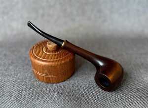 Pipa de Madera Natural para Cigarros, Accesorio para Fumar Hecho a Mano para Entusiastas del Tabaco y los Cigarros - Product Image 5