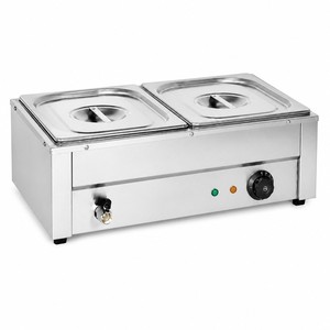Commercial Electric Bain Marie Food <b>Warmer</b> 220V for Hotel Catering <b>Buffet</b> Soup Station Kitchen - Product Image 1