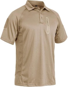 Nuevo diseño liso casual al por mayor de alta calidad unisex poliéster transpirable Golf Polo camisas polo personalizadas para hombres OEM - Product Image 2