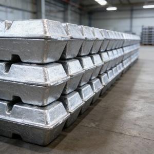 Lingote de Aluminio Primario A7 A8 para Aleación Industrial, Laminación de Metales y Plantas de Fabricación - Product Image 1