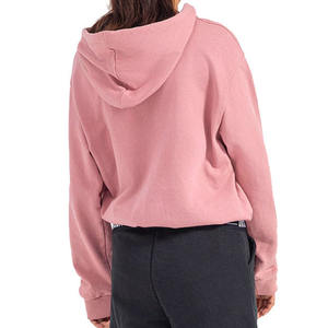2025 Nueva alta calidad gran oferta mujeres OEM de talla grande pulóver sudaderas con capucha hechas a medida ropa de calle para mujeres básicas Sudadera con capucha - Product Image 2