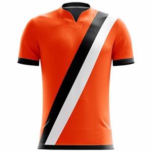 Version des fans Maillot de football de l'équipe de qualité thaïlandaise Maillot de fan de sport sublimé personnalisé - Product Image 1