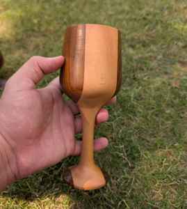 wooden <b>wine</b> <b>glass</b> - Product Image 5