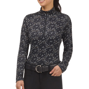 Chemise d'équitation élégante pour dames à manches courtes respirante légère compétition équitation spectacle haut performance - Product Image 5