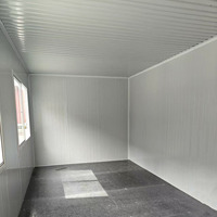 Conteneur mobile pliable de 20 pieds à installation rapide pour maison, bureau ou bâtiment, avec livraison économique