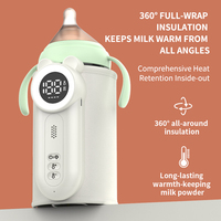 Chauffe-biberon sans fil USB portable à température constante, manchon chauffant pour lait maternel pour l'allaitement