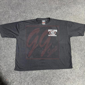 GGsport Custom 270 GSM Camiseta de algodón pesado Material grueso Impresión de alta calidad OEM/ODM Camiseta hecha a pedido - Product Image 1