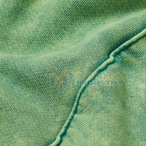 Sudaderas con Capucha para Hombre, Lavado Ácido, Venta Directa de Fábrica, Transpirables, con Logotipo Personalizado, Color Sólido, 2025 - Product Image 6