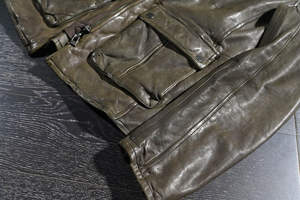 Chaqueta de Piel de Vaca sin Cuello para Hombre, Superventas, Transpirable, Diseño Personalizado de Primavera, Cierre de Cremallera, Estilo Urbano - Product Image 4