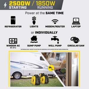 Generador Inverter Champion de 2500W - Estación de Energía Portátil - Product Image 1