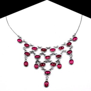 925 <b>Sterling</b> <b>Silver</b> Dainty Stone Necklace Minimalist <b>Choker</b> Wedding Jewelry Gift Item Platinum and Gold Main Material - Product Image 2