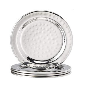 Posavasos Redondos Modernos de Acero, Juego de Seis, Perfectos para Decoración del Hogar y Protección de Mesas, Elegantes y Sofisticados - Product Image 1