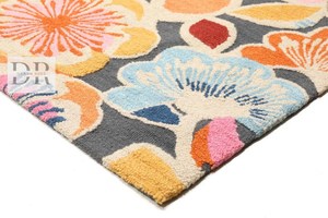 ชุดพรมพื้นที่ดอกไม้ลายลูเซ่ทอมือจากนิวซีแลนด์และ100% ขนแกะคุณภาพสูงสำหรับใช้ในบ้านพื้นรับประทานอาหาร - Product Image 3