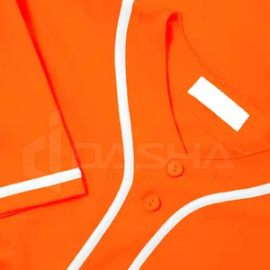 Wholesale Baseball Uniform High Quality OEM Sublimated Plus Size Quick Dry Blank T <b>Shirt</b> Custom Team Baseball Jersey - Product Image 3