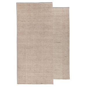 Contour Hand Loom Wool <b>Rugs</b> in Red & Orange Striped Rectangle 3D for Home Viscose <b>Bedside</b> <b>Rug</b>-Hwl-442 - Product Image 1