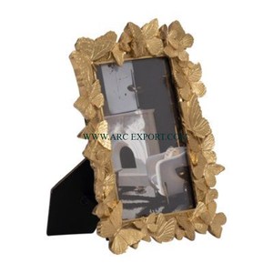 Classic Home and Living Room Luxury Aluminum Memorable Photo Frames <b>Butterfly</b> Designer Table Decoration Home Photo Frames - Product Image 4