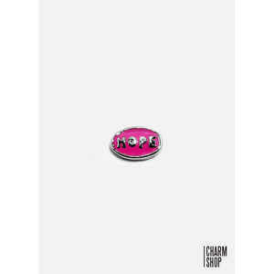 A3shop Pendentif religieux rose espoir, plaqué or, en acier inoxydable et alliage de zinc, avec moissanite comme pierre principale - Product Image 5