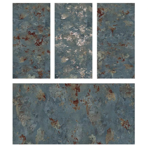 Design moderne en soie de luxe 600*1200 carreaux vitrifiés brillants intérieur salon hall briques dorées carreaux atmosphériques - Product Image 1