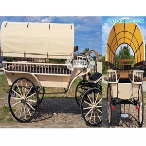Chariot traditionnel de Style Tonga à cheval dessiné, landau de Style Tanga indien, landau de tourisme Royal, landau traditionnel de tourisme - Product Image 1