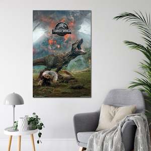 Póster de T-Rex con Impresión Digital de Jurassic World - Product Image 5