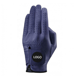 Gran oferta, guantes de Golf con logotipo personalizado para mujer, mano izquierda y derecha, cuero con marcador de bola ostentoso, guantes de Golf duraderos de piel de oveja para todo tipo de clima - Product Image 3