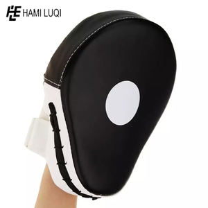 Curved Leather Boxing <b>Focus</b> <b>Pad</b> with Adjustable Straps for Training and Sparring - Product Image 6