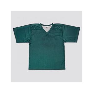 เสื้อฟุตบอลอเมริกันแบบเลือกสีเขียวระบายอากาศได้อย่างรวดเร็วไซส์ใหญ่พิเศษสำหรับฤดูร้อนสินค้ามาใหม่พร้อมแขนสั้น - Product Image 1