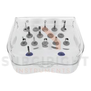 Trephine-Based <b>Electric</b> Surgical Kit for Dental Implant Placement with Ergonomic Grip and CB Certified Surgi Right <b>Instruments</b> - Product Image 2