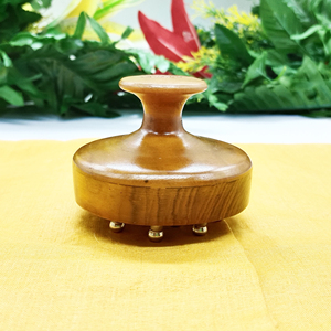 100% Pure Kansa masajeador de autocuidado para el cuero cabelludo herramienta de acupresión de la empresa india más grande para la circulación sanguínea alivio del estrés cabeza Manual - Product Image 5