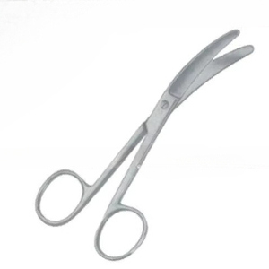 Tijeras Quirúrgicas Busch de Alta Calidad, 13.5cm, Hoja Curva, Acero Inoxidable, Instrumentos Quirúrgicos Manuales NS-S-2516, Certificación CE - Product Image 1