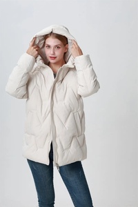 Veste d'hiver décontractée pour homme, couleur olive, écologique, respirante, avec poches, coupe-vent, épaisse, en polyester, fermeture éclair - Product Image 5