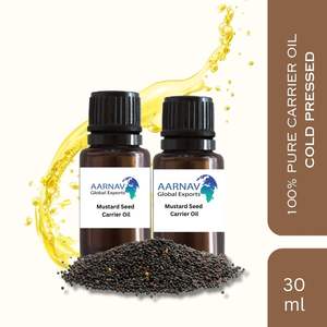 Aceite Portador de Semillas de Mostaza 100% Natural, Puro y Orgánico, Prensado en Frío |   Compre a un fabricante indio: AARNAV GLOBAL EXPORTS - Product Image 3