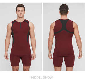 Camisetas sin mangas para gimnasio para hombre, chaleco deportivo tejido de algodón 100% transpirable de alta calidad, estampado de logotipo personalizado, estilo informal de entrenamiento - Product Image 3