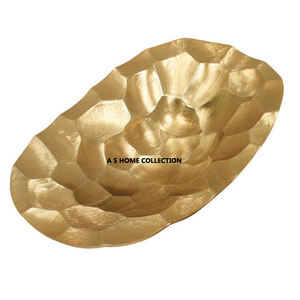 Plateau de service de luxe en métal en aluminium de conception turque avec la couleur d'émail pour le service de chocolats et de dessert - Product Image 6