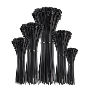 Brida de cable Nylon 66 Bridas de cremallera Abrazadera Naturaleza o alambre negro Brida de cable Correa <span class=keywords><strong>Zap</strong></span> - Product Image 2