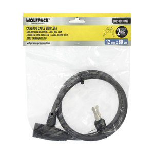 Cavo per Bicicletta con Chiave da 12 mm. x 80 cm. - Product Image 5