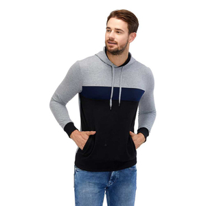 Sudaderas CON CAPUCHA DE MODA Hip Hop letra impresa Streetwear de gran tamaño de algodón liso Sudadera con capucha pareja para hombres sudaderas con capucha Unisex de gran tamaño - Product Image 6