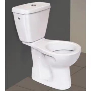 Articles sanitaires en céramique Cuvette de toilette une pièce à double chasse d'eau Tywford WC Close Couple Ensemble complet de salle de bain en porcelaine - Product Image 3