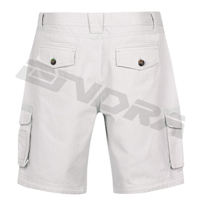Pantalones cortos blancos elegantes OEM para hombre 2025 Diseño personalizado Pantalones versátiles con clase para ropa formal informal Moda para todas las ocasiones - Product Image 4
