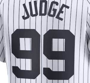 2025 all'ingrosso nuove maglie da Baseball di alta qualità all'ingrosso del ricamo di alta qualità delle maglie sublimate #99 giudice - Product Image 1