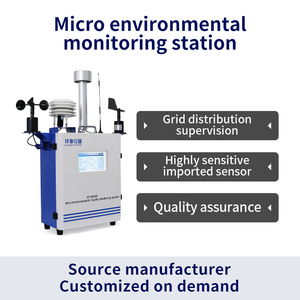 Sistema de Gestão da Qualidade do Ar para Uso Laboratorial, Detector para PM2.5, PM10, VOC e CO2, Estação de Monitoramento Ambiental - Product Image 2