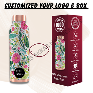 Botella de Agua Moderna de Cobre Puro de 950 ml, Esmalte de Alta Calidad Resistente a la Corrosión, Ligera y Ecológica, Exportador de Fábrica - Product Image 5